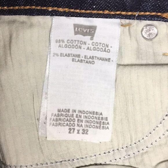 Levi’s Demi Curve‎ Boot Cut Blue Denim Jeans Size 32 x 31 - Picture 6 of 6